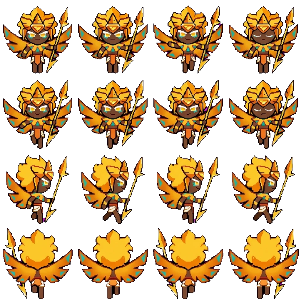 Golden Cheese movement sprite