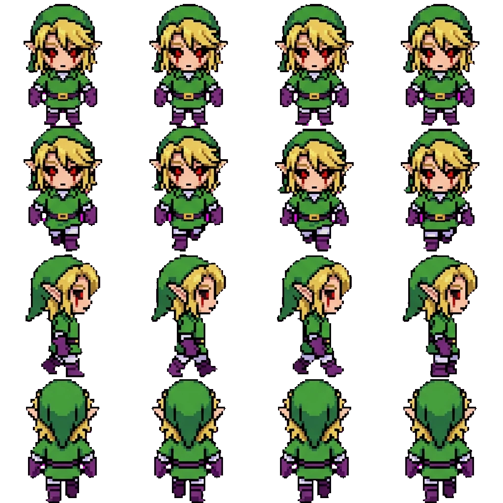 Ben Drowned movement sprite