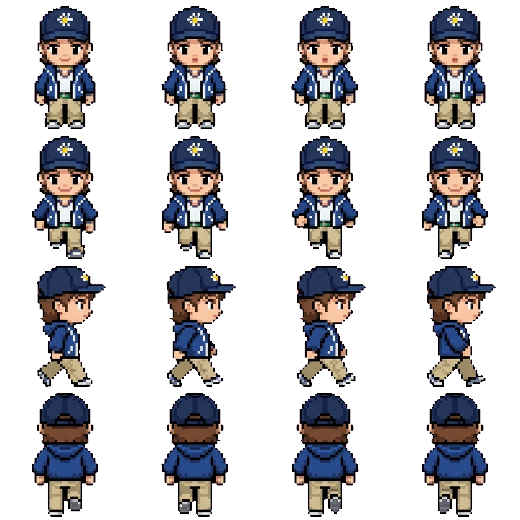 J-hope movement sprite