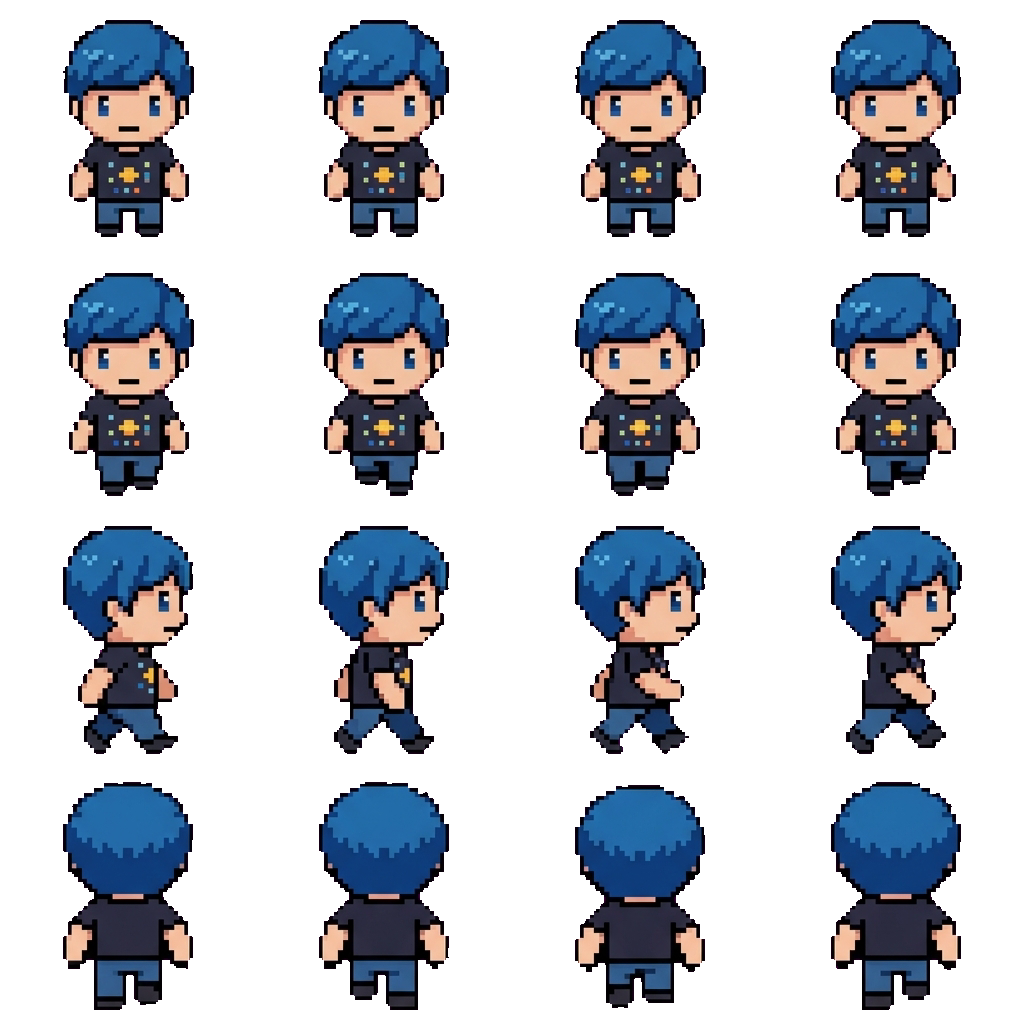 Nik movement sprite