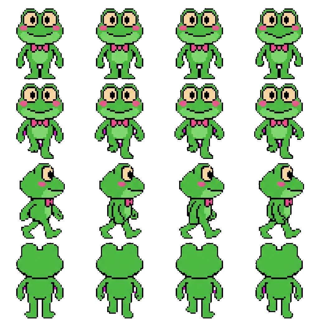 Ribbit movement sprite