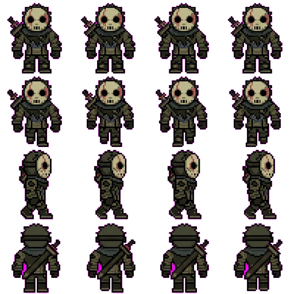Slasher movement sprite
