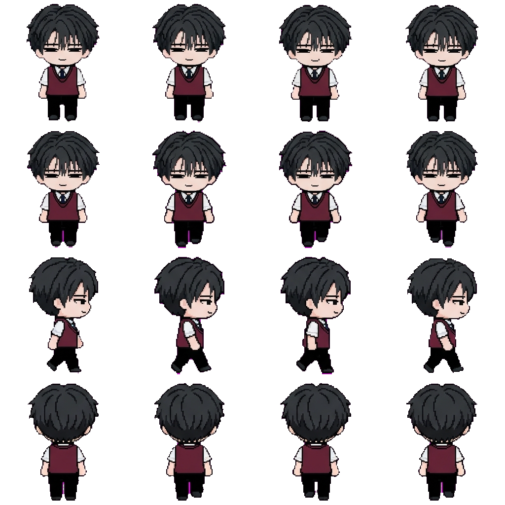 Zen movement sprite