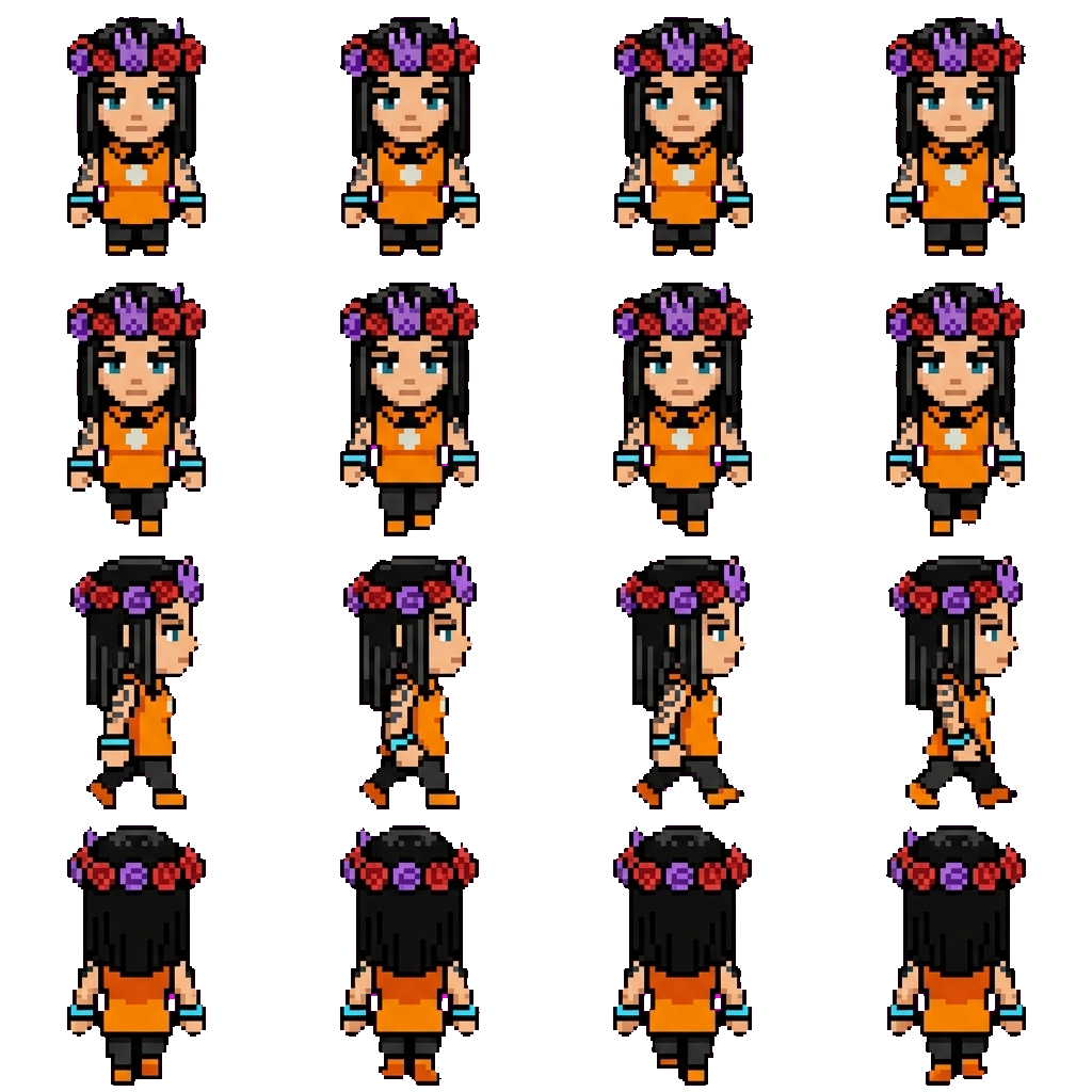 Dragona Joestar movement sprite