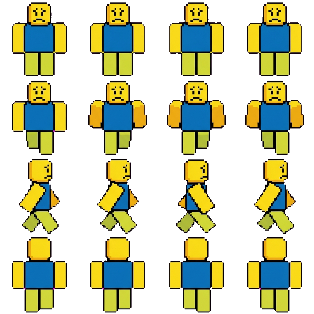 Noob movement sprite