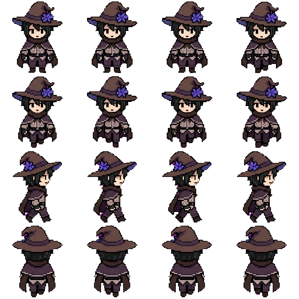 Azure movement sprite