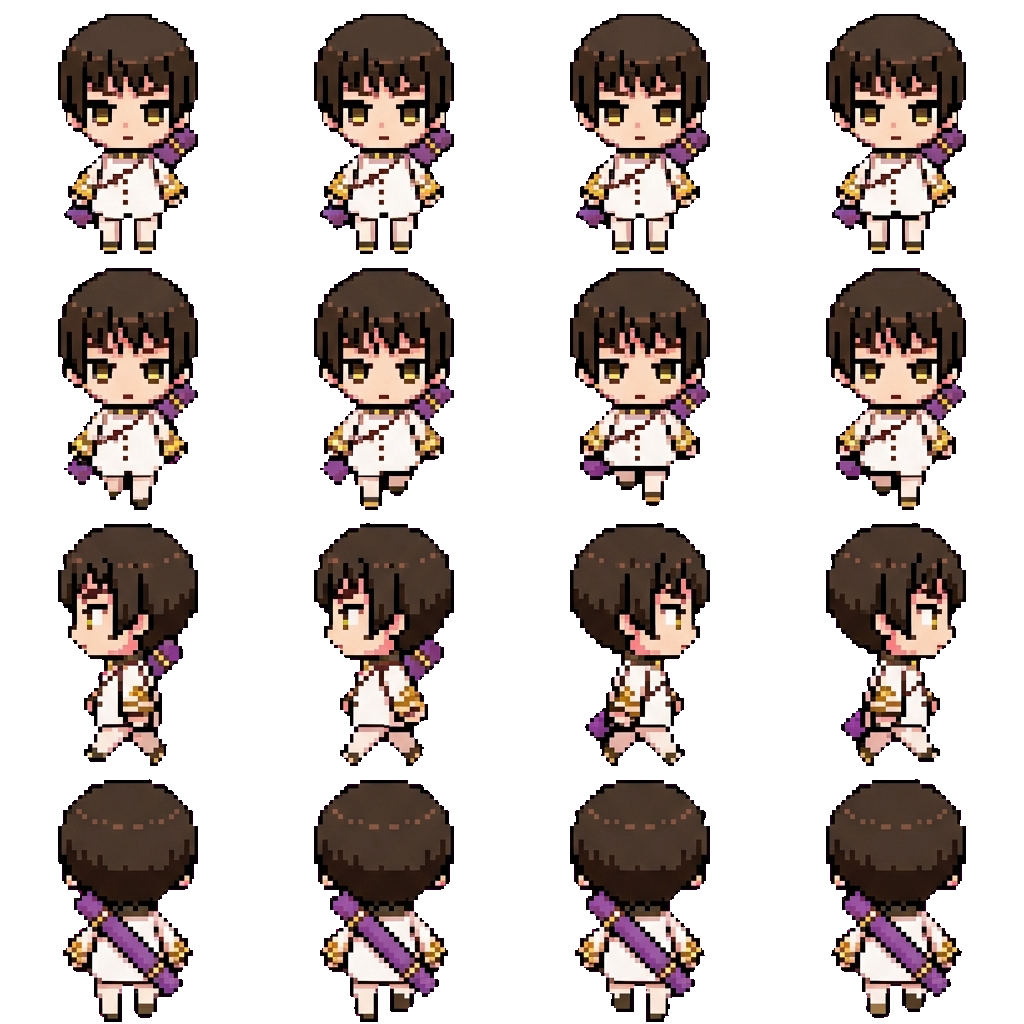 Kiku movement sprite