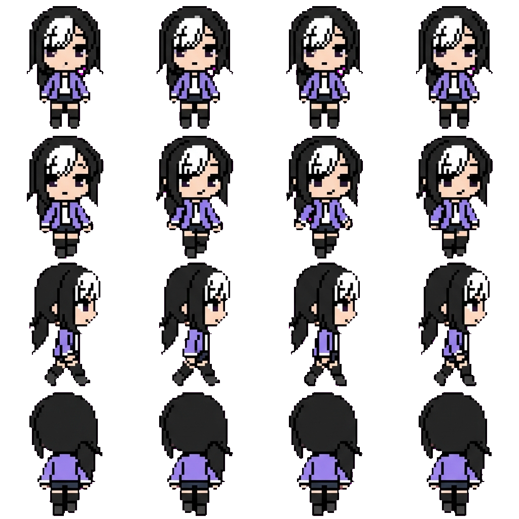 Lin movement sprite