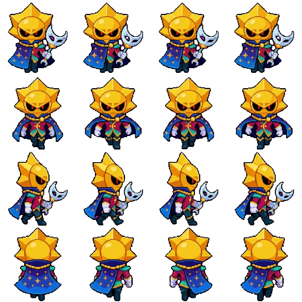 Sirius movement sprite