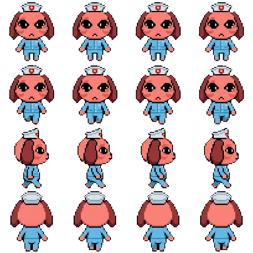 Nurse movement sprite