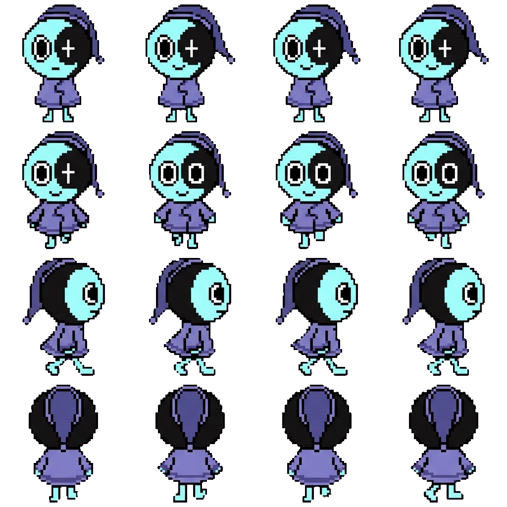 astro movement sprite