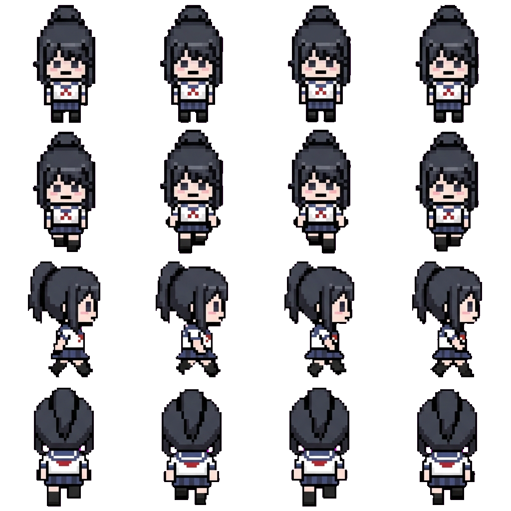 Ayano movement sprite