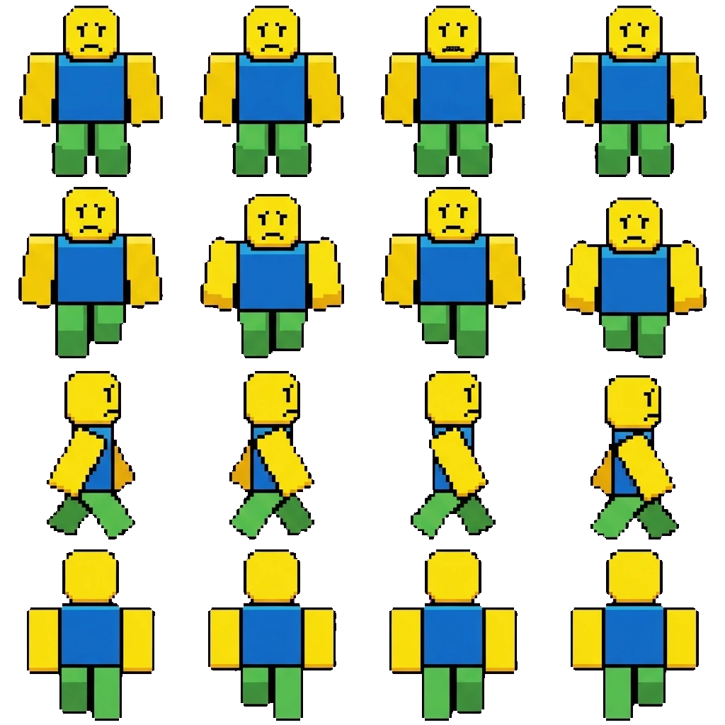 Noob movement sprite