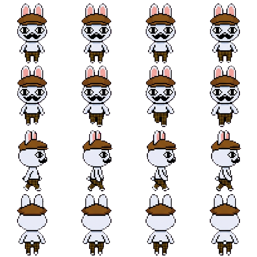 Barney movement sprite