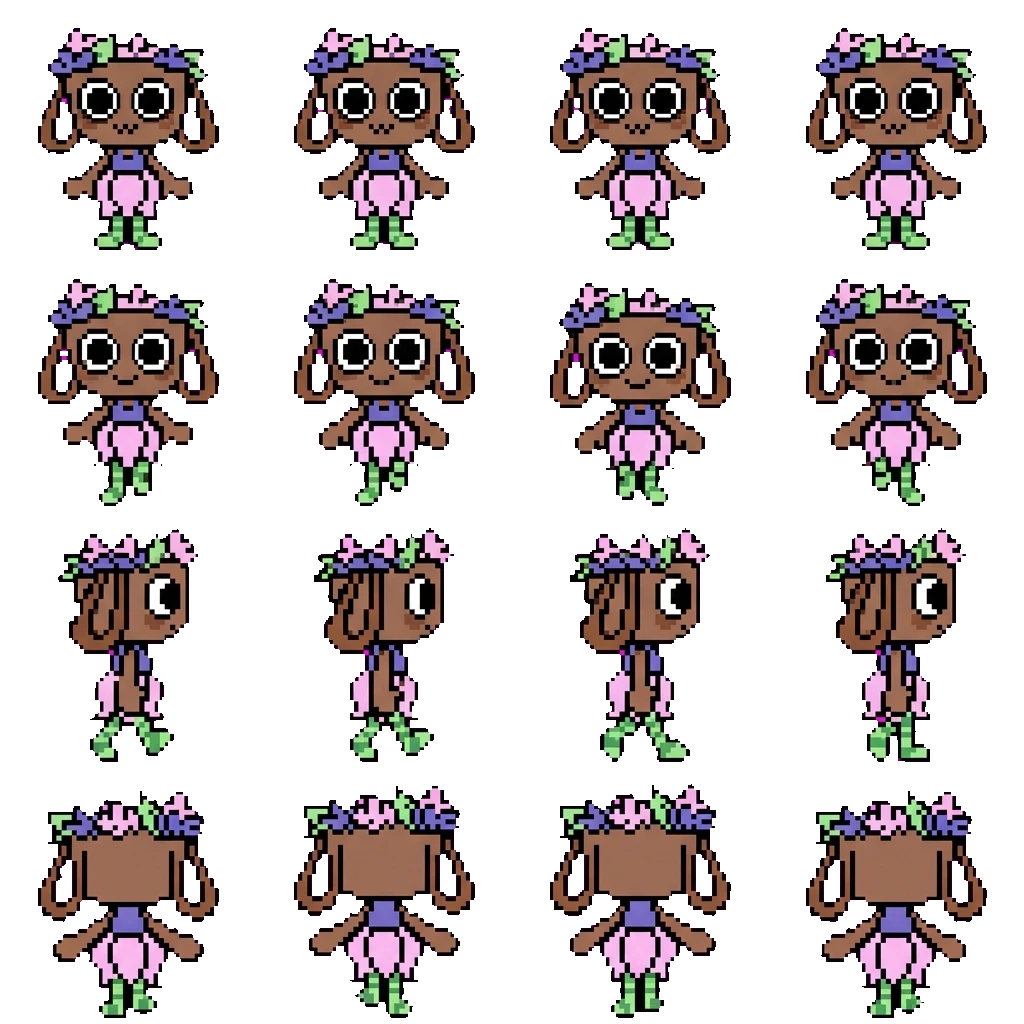 Bassie Bloomington movement sprite
