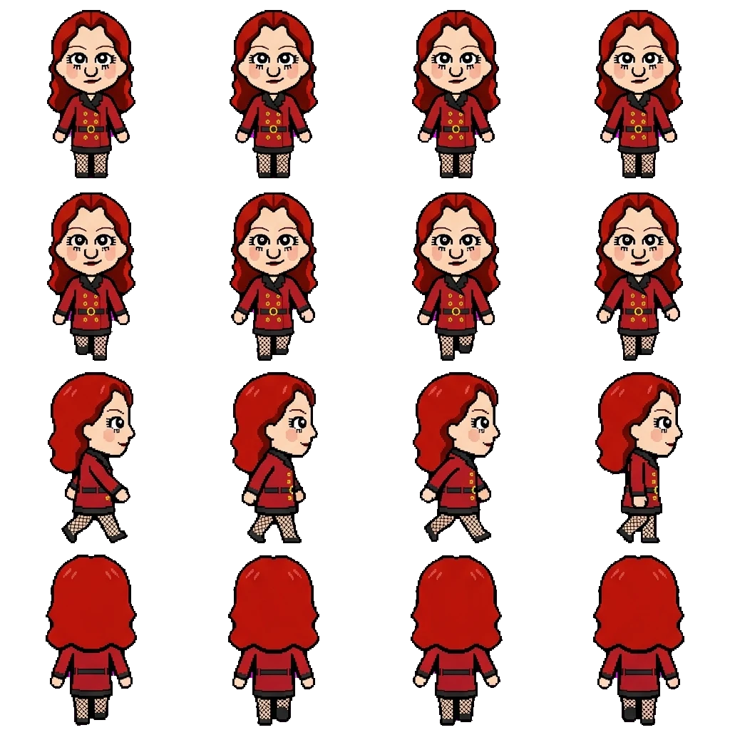 Val movement sprite