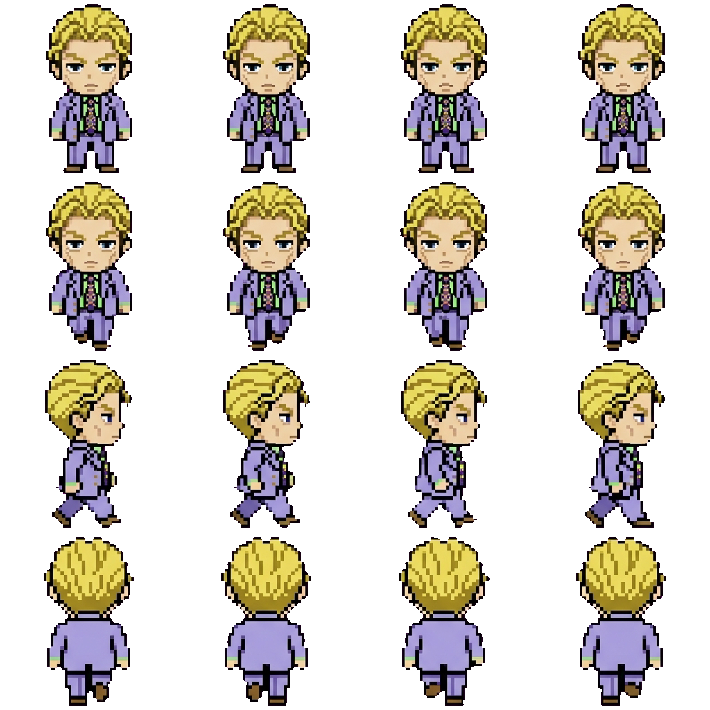 Kira movement sprite