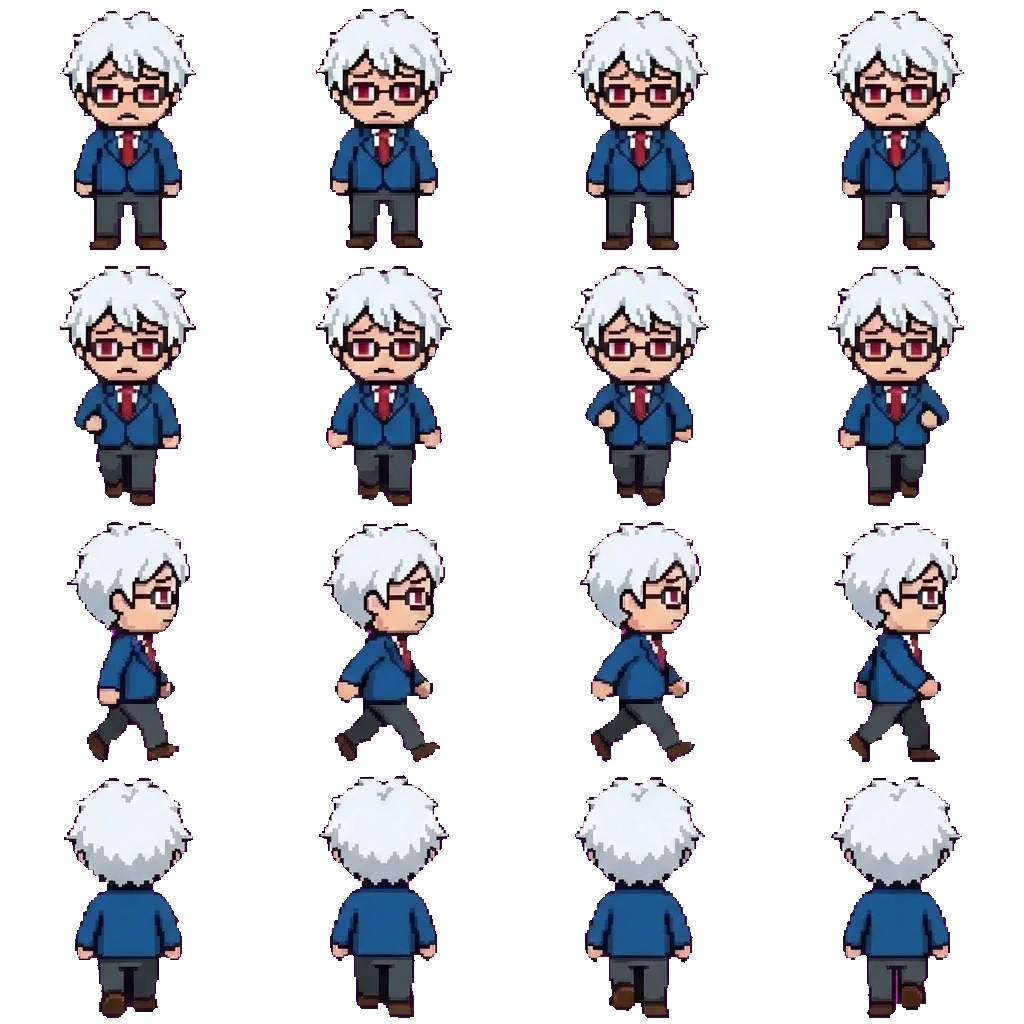 Hiro movement sprite