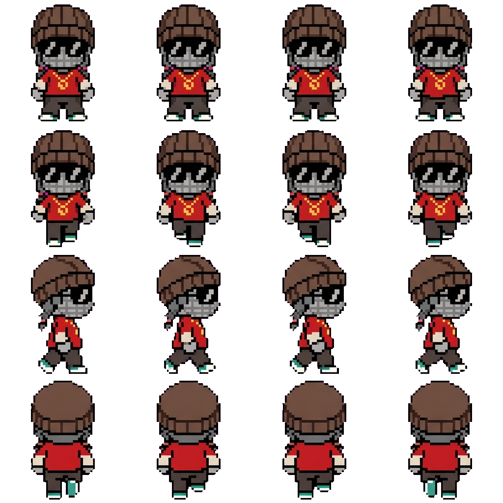 Microecho movement sprite
