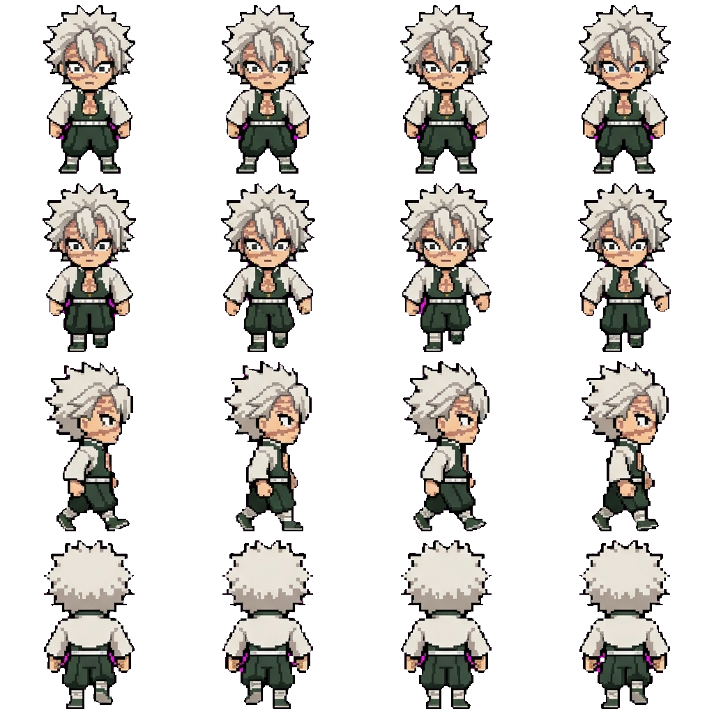 Sanemi Shinazugawa movement sprite
