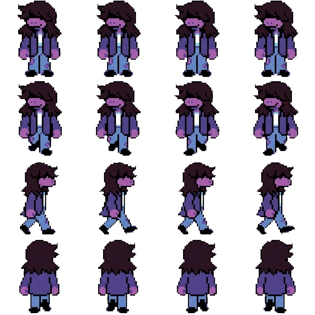 Susie movement sprite