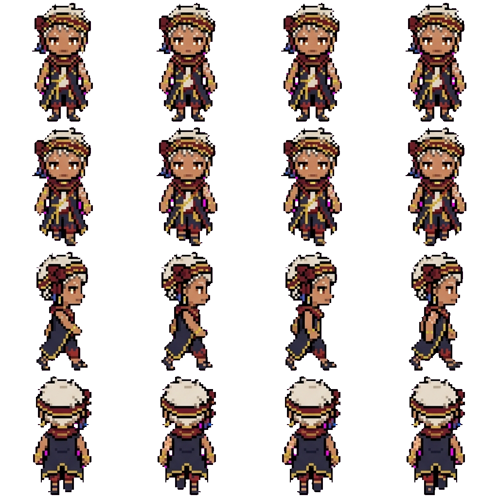 Kalim A-alism movement sprite