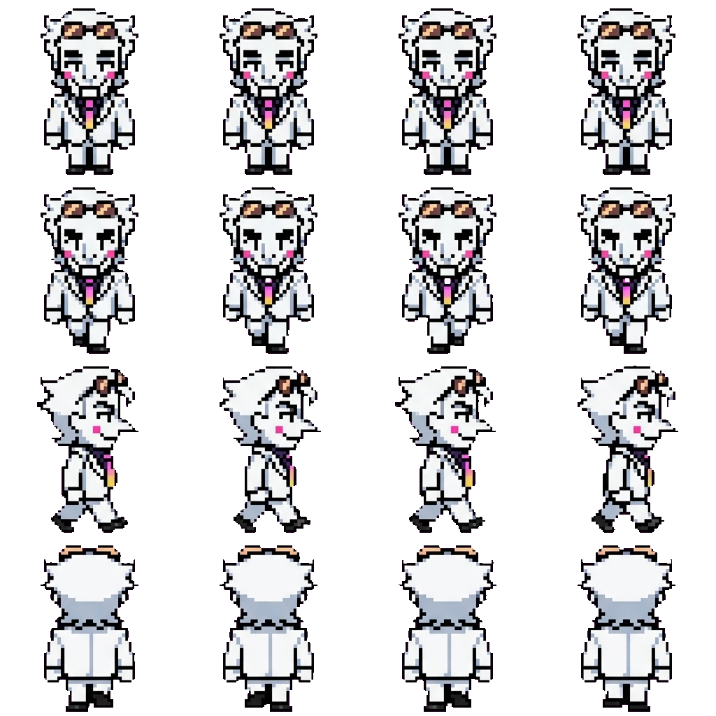 Spamton movement sprite