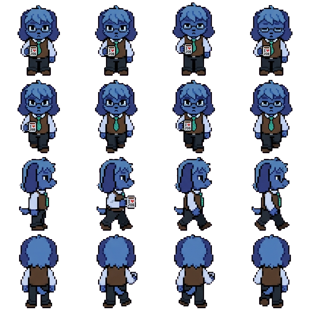 Satoshi Inukai movement sprite