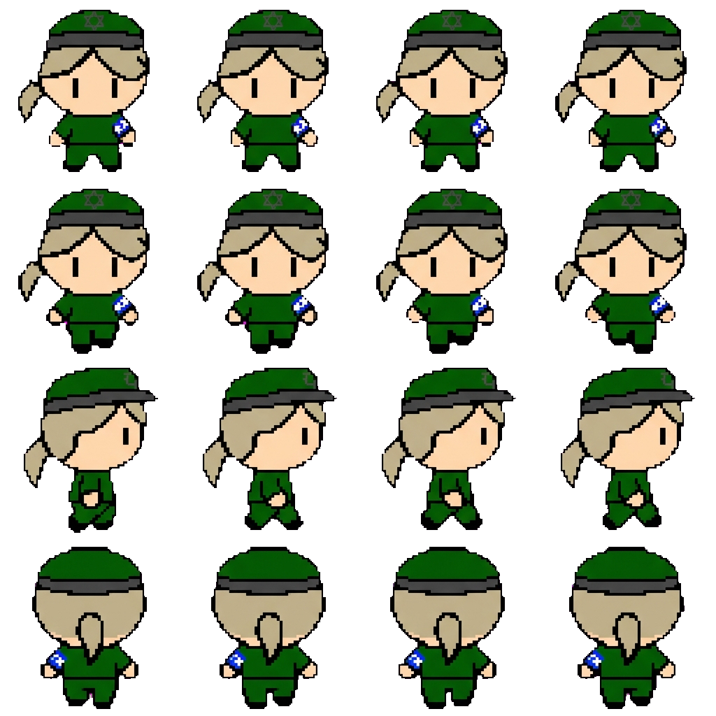 Yana movement sprite