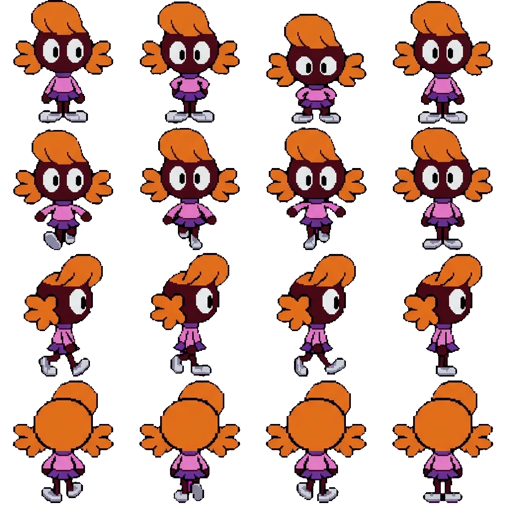 Marcia The Martian movement sprite
