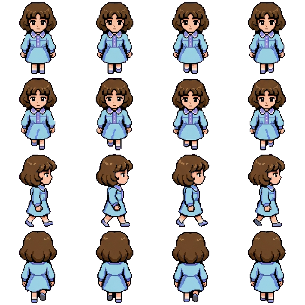 Nanako Misoonoo movement sprite