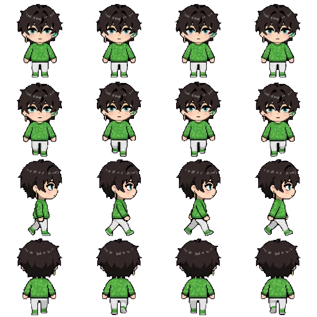 Leo movement sprite