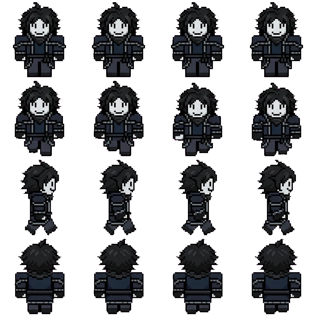 Twotime movement sprite