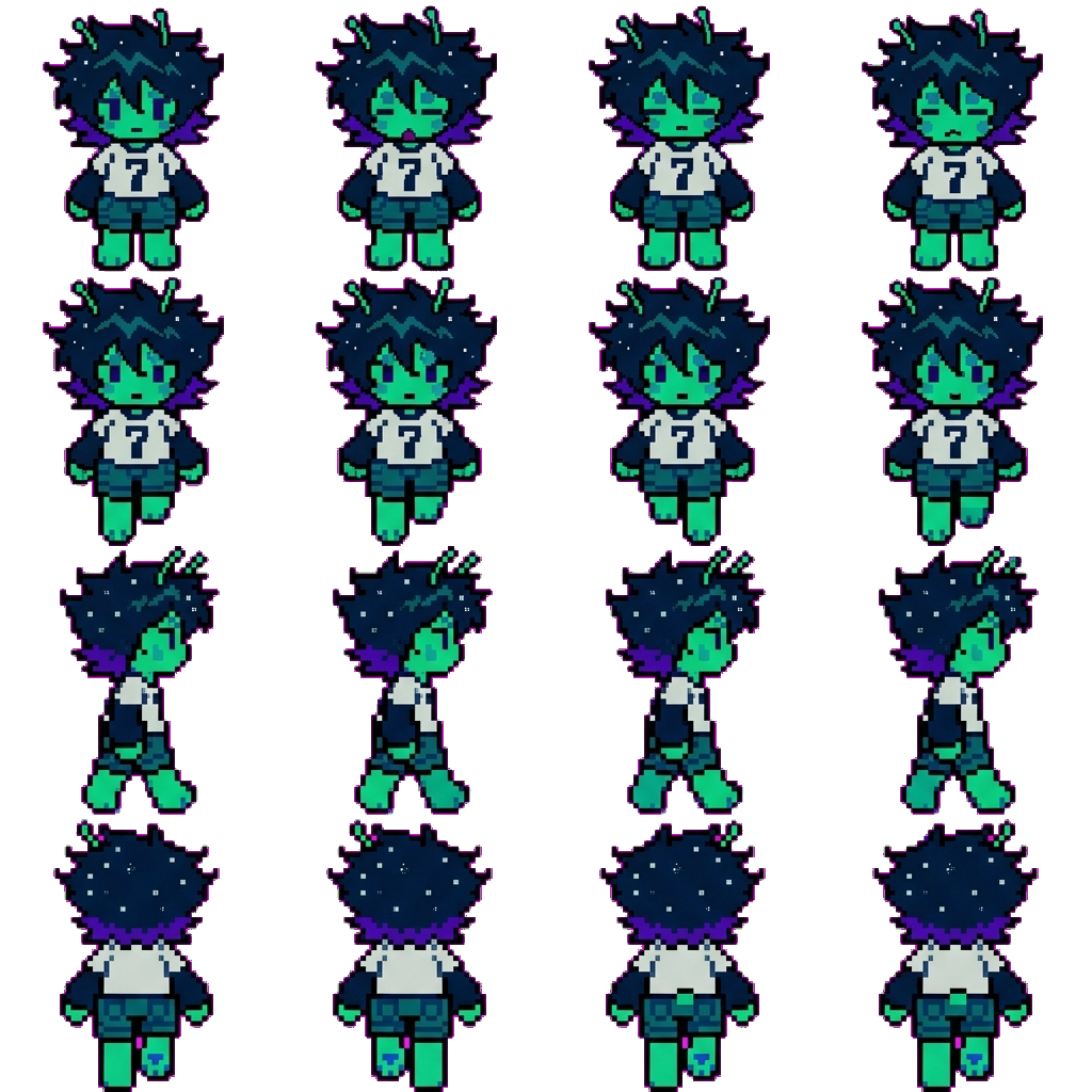 Kira movement sprite