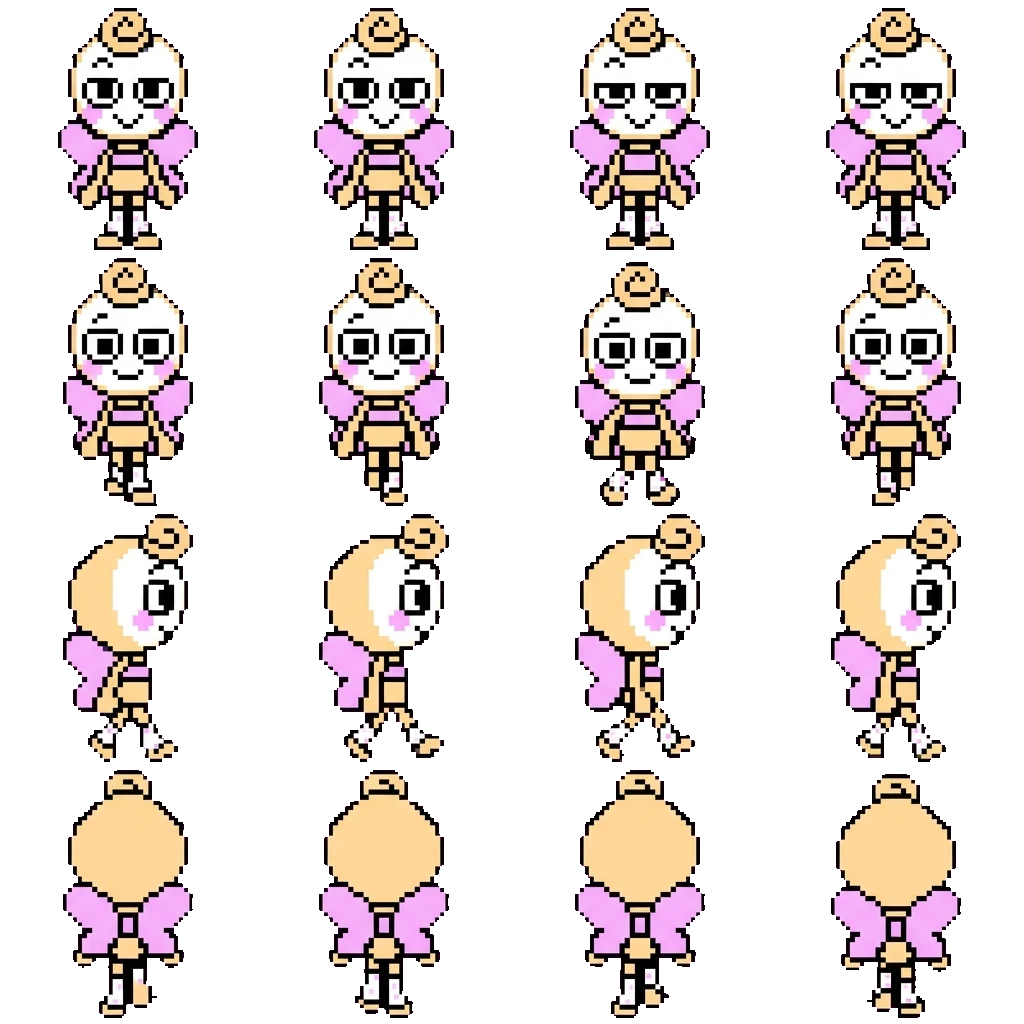 Glisten movement sprite