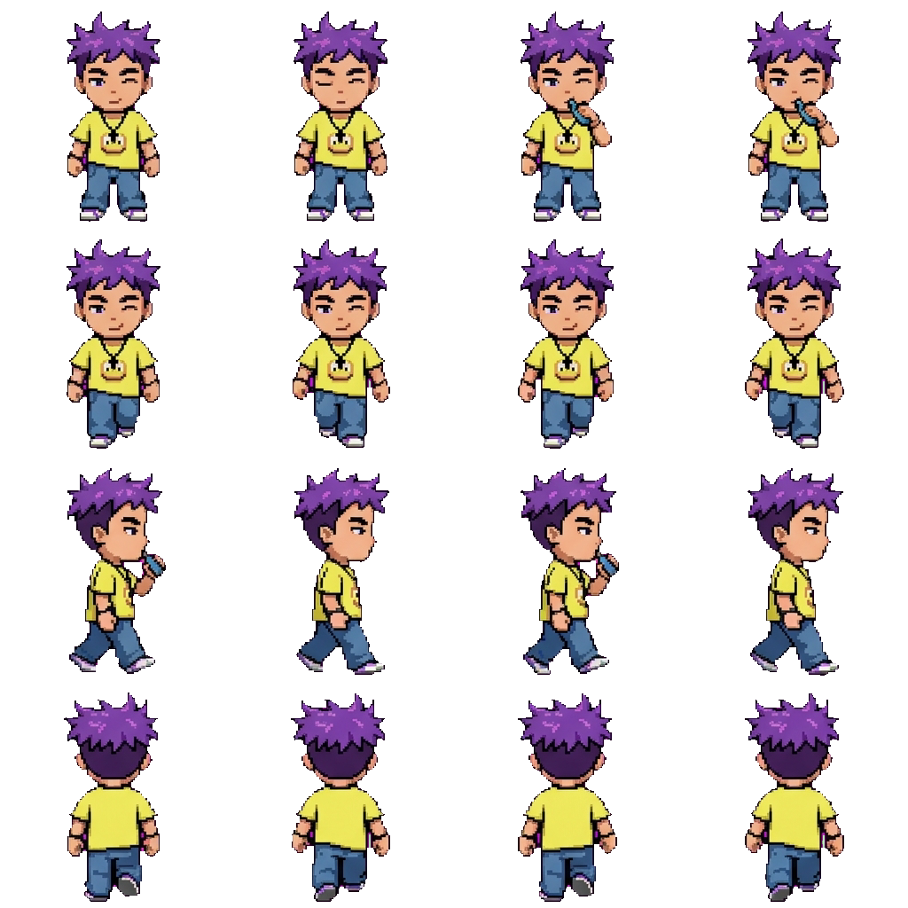 Thanos movement sprite