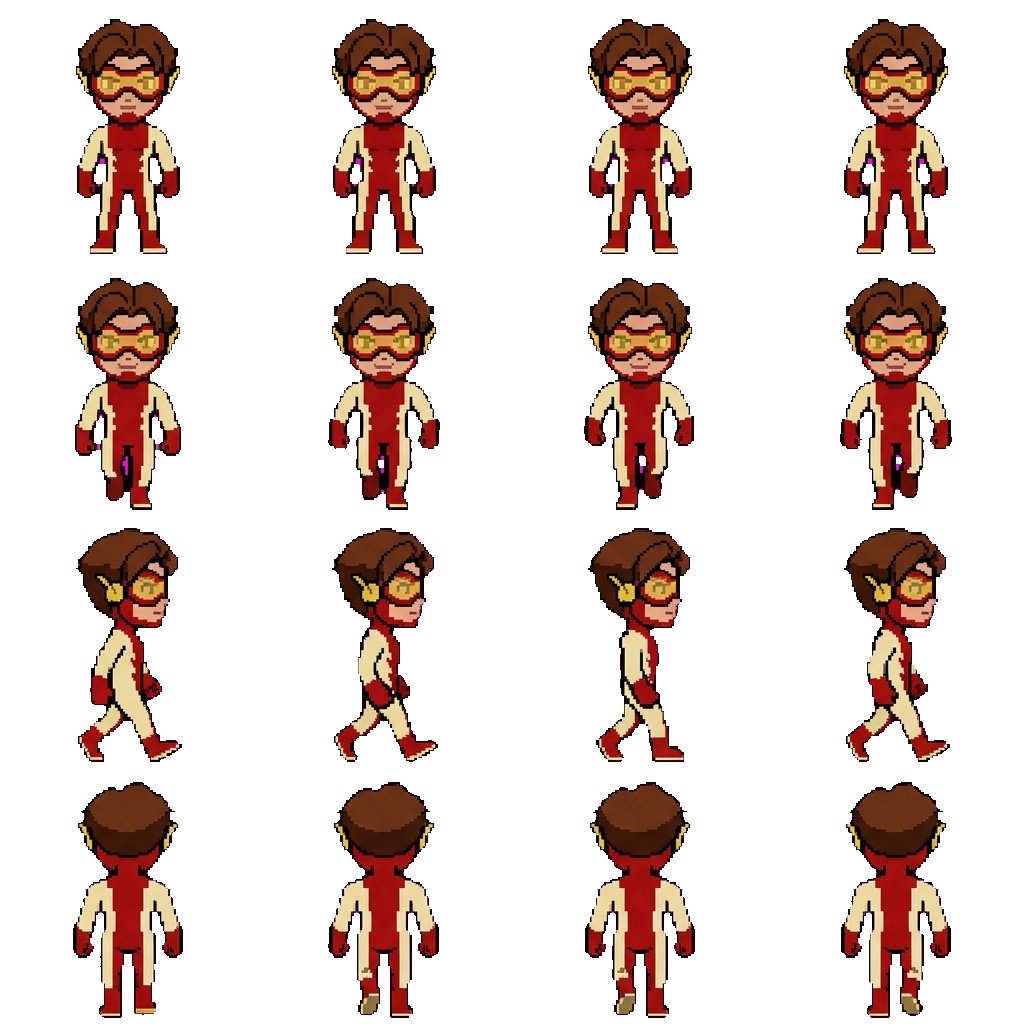 Bart allen movement sprite