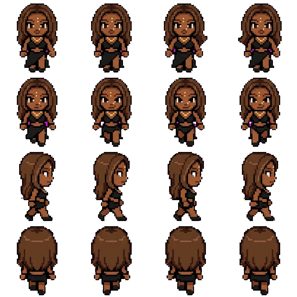 Lara movement sprite