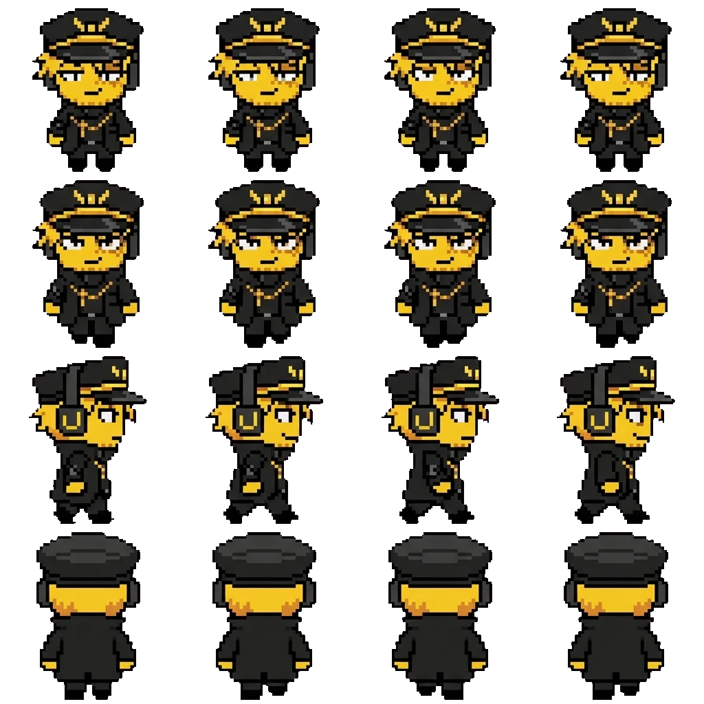 Contractee movement sprite