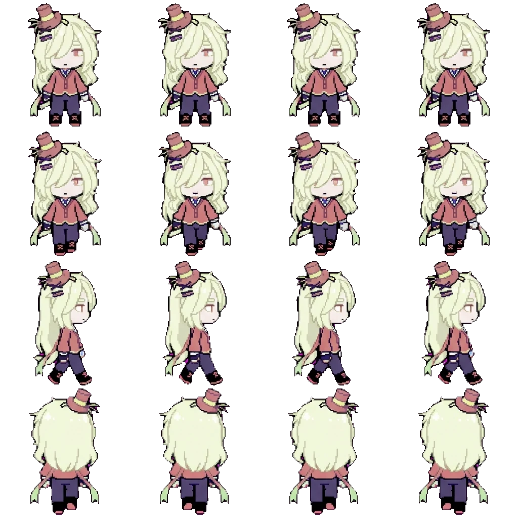 Kate movement sprite