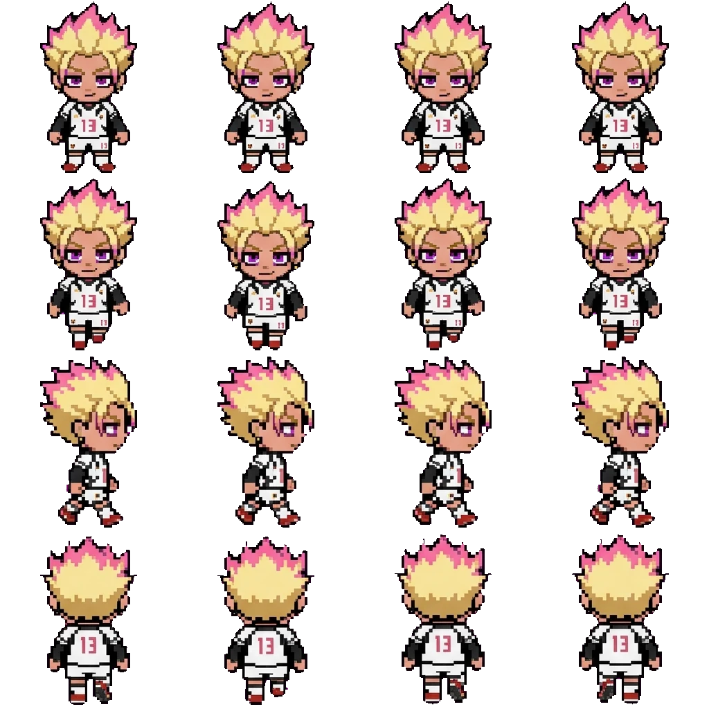 Ryusei Shidou movement sprite