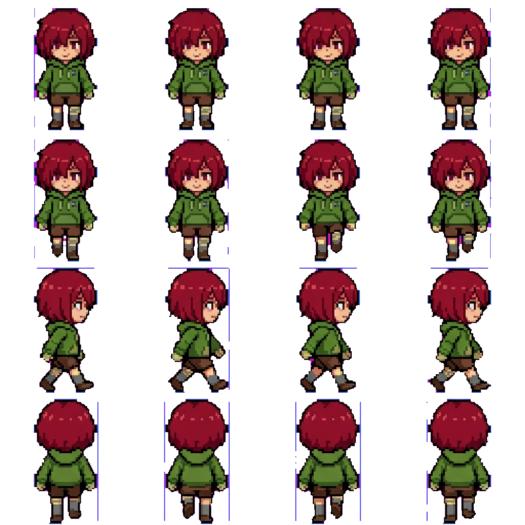 Kara movement sprite