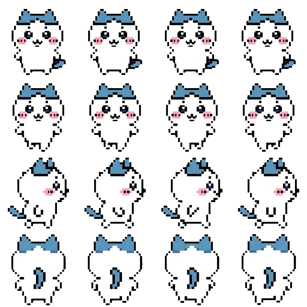 Hachiware movement sprite