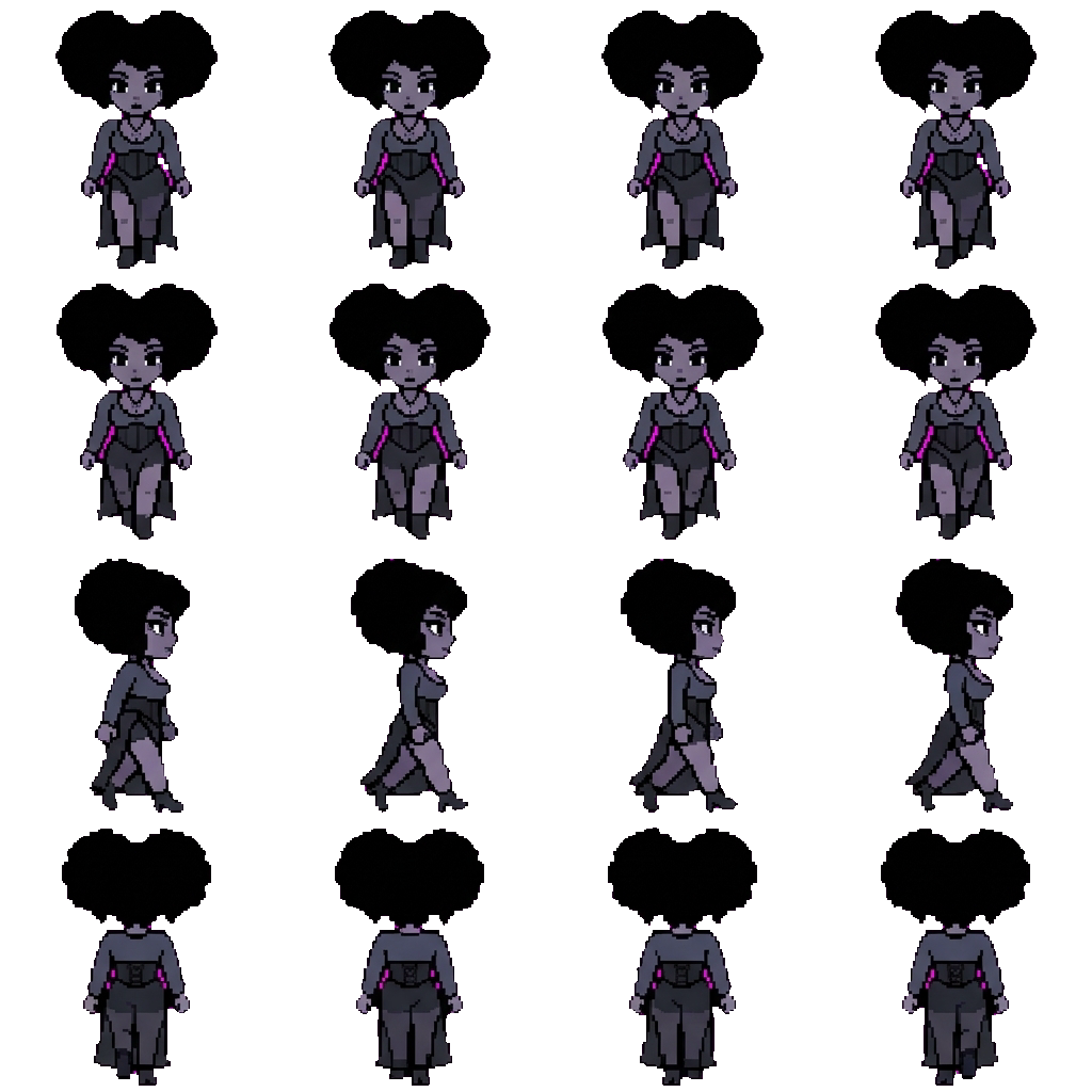 Ghostiana movement sprite