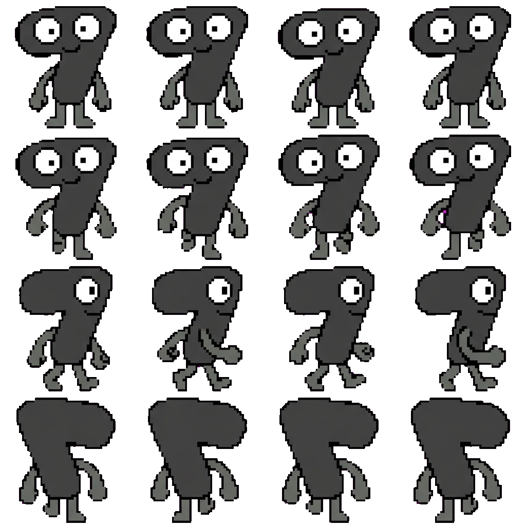 Seven movement sprite