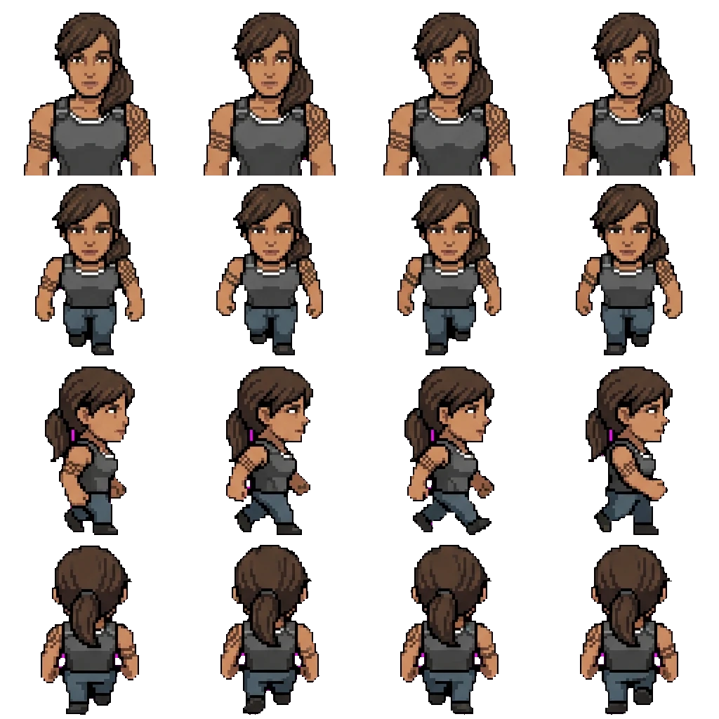 Rita Estevez movement sprite