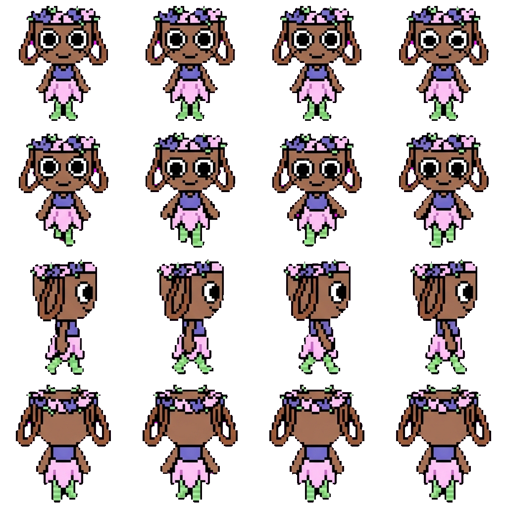 Bassie movement sprite