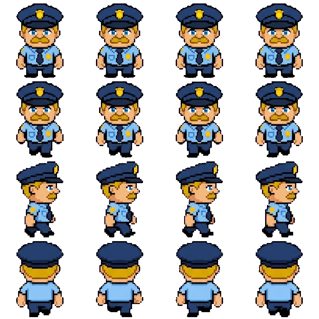 Brooklyn T Guy movement sprite
