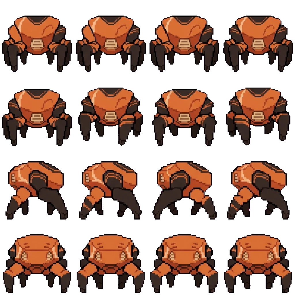 Ash movement sprite
