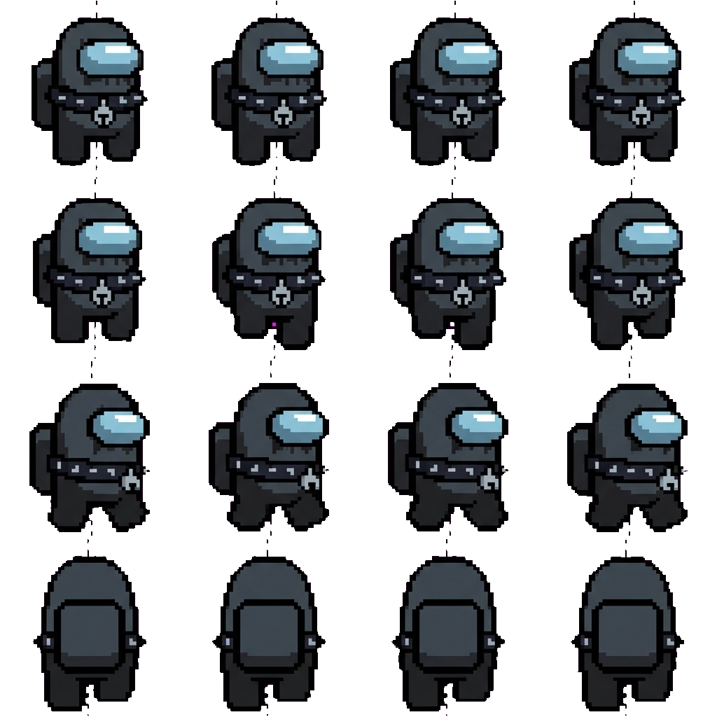 Black movement sprite